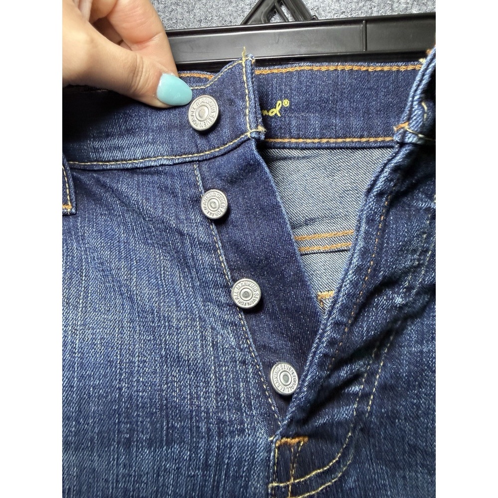 Seven for all mankind jeans women Flare Size 30 Dark Wash - Picture 2 of 9